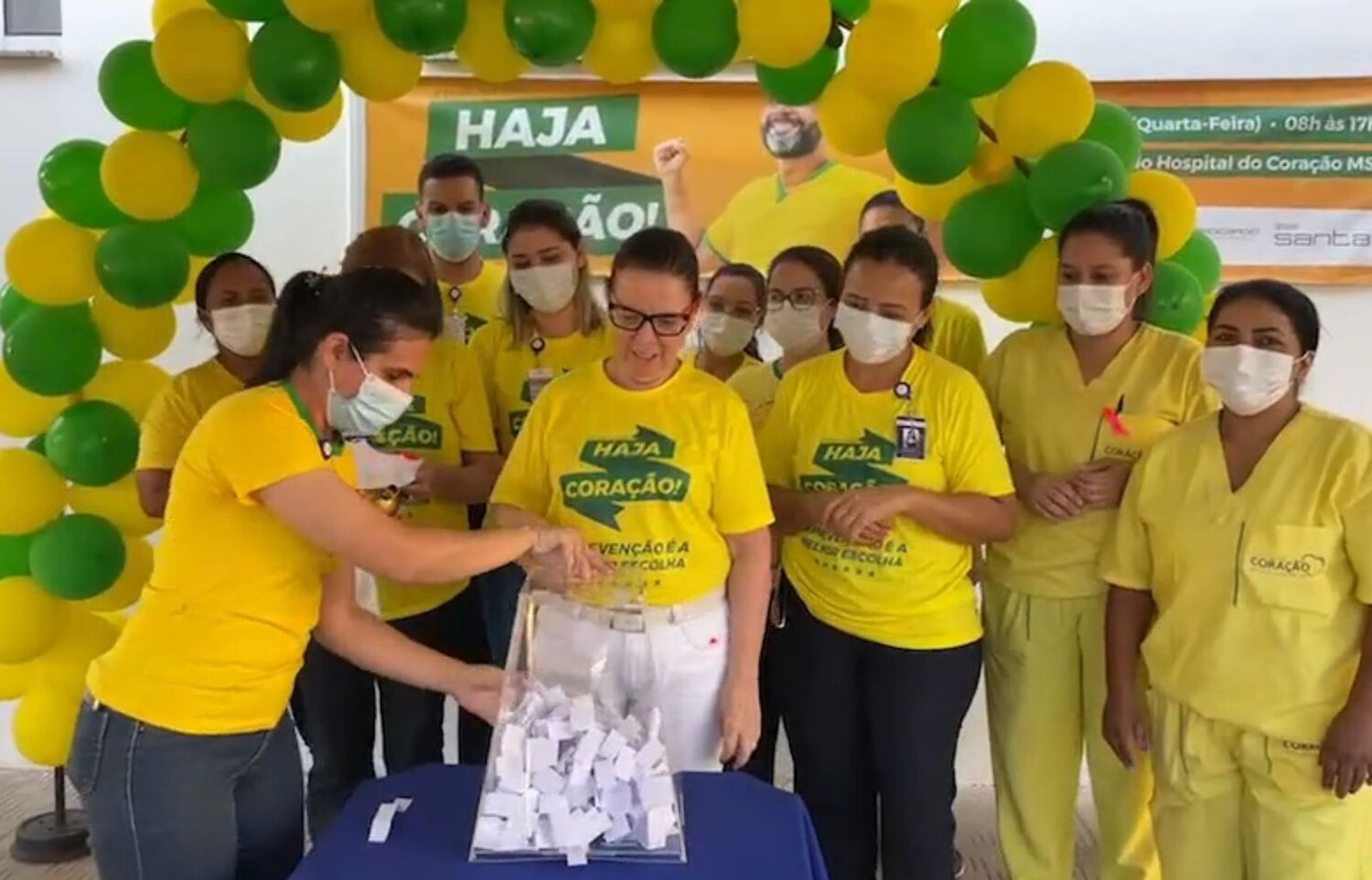 Sorteio dos check-ups completos 