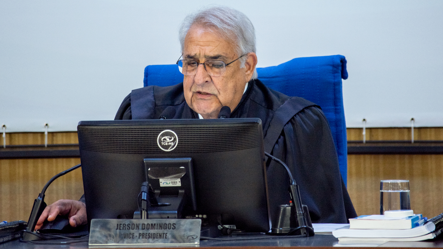 O conselheiro Jerson Domingos