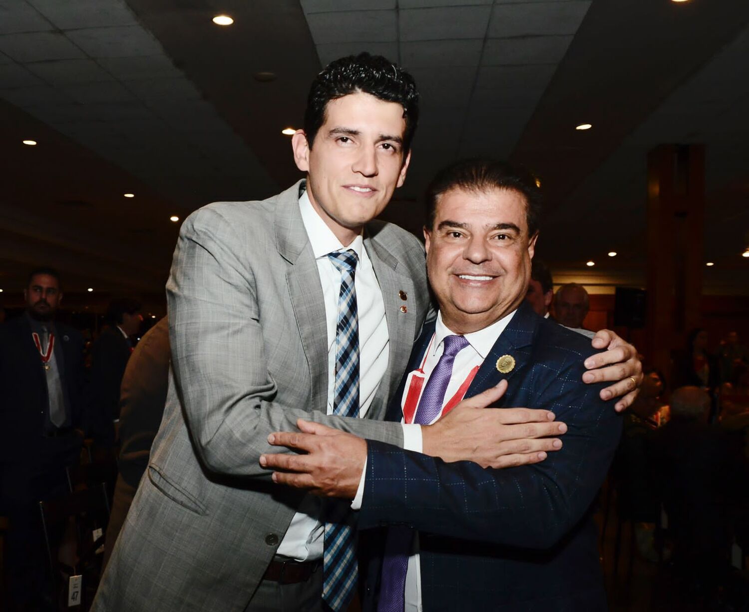Senador Nelsinho Trad com o ministro da Infraestrutura, Marcelo Sampaio 
