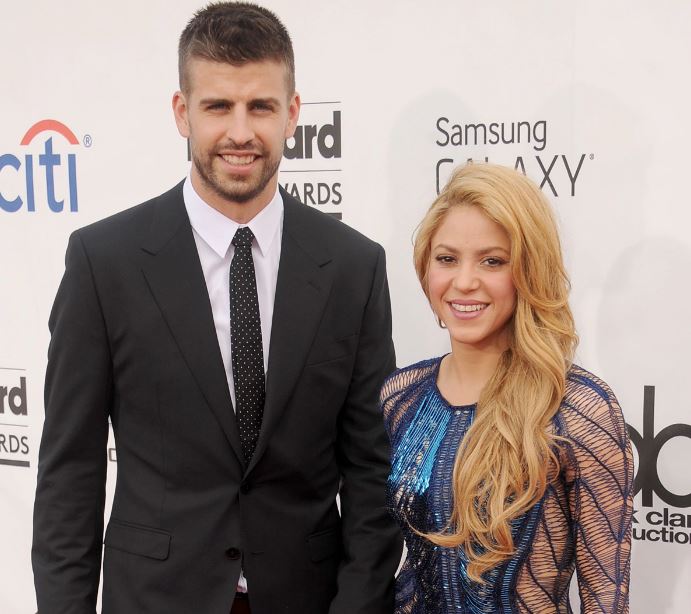 Shakira e Piqué enquanto eram casados