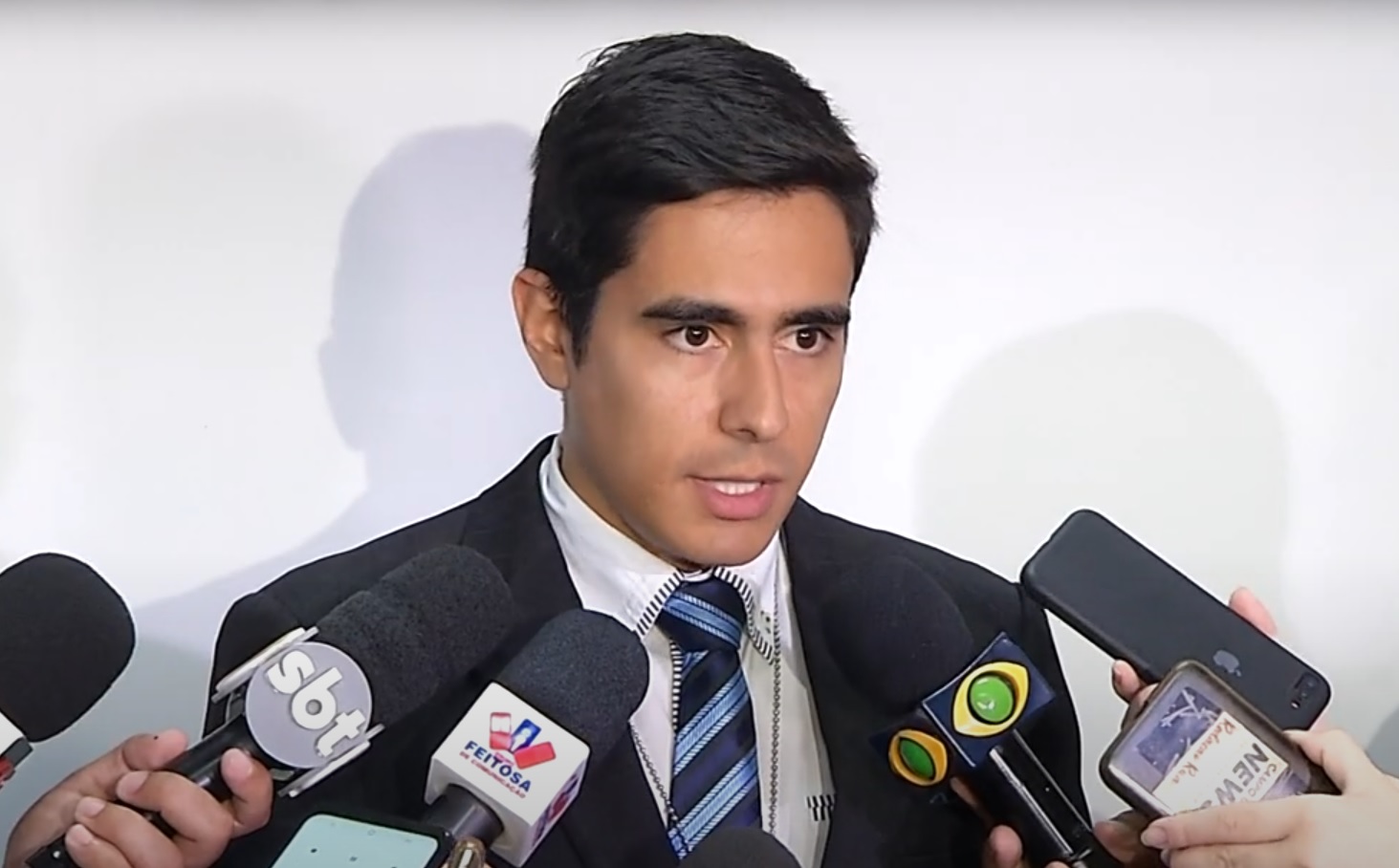 O delegado responsável pelo caso Antônio Souza Ribas Júnior da 1ª Delegacia de Polícia de Campo Grande