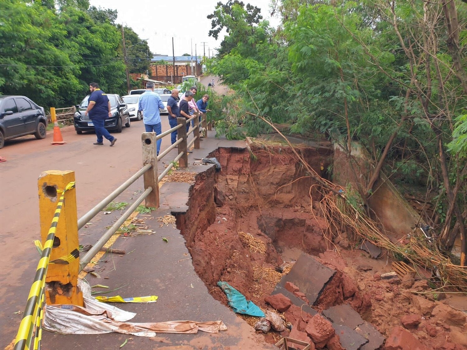 Estragos em Ponta Porã 