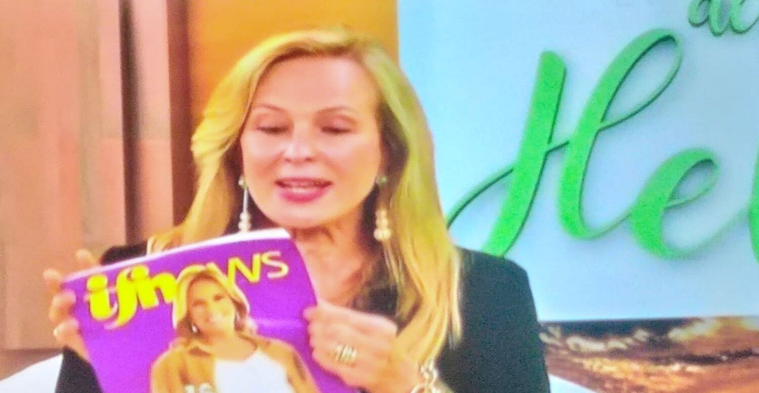 Helô Pinheiro ressalta trabalho de Dimas Braga em programa de TV