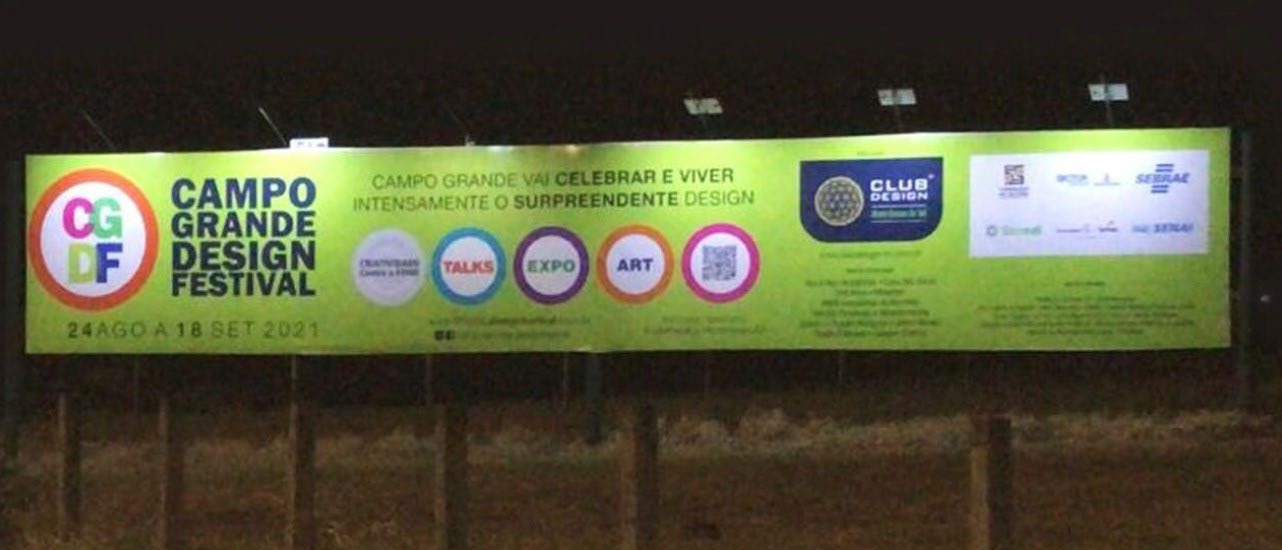 O CDMS realiza periodicamente o Campo Grande Design Festival