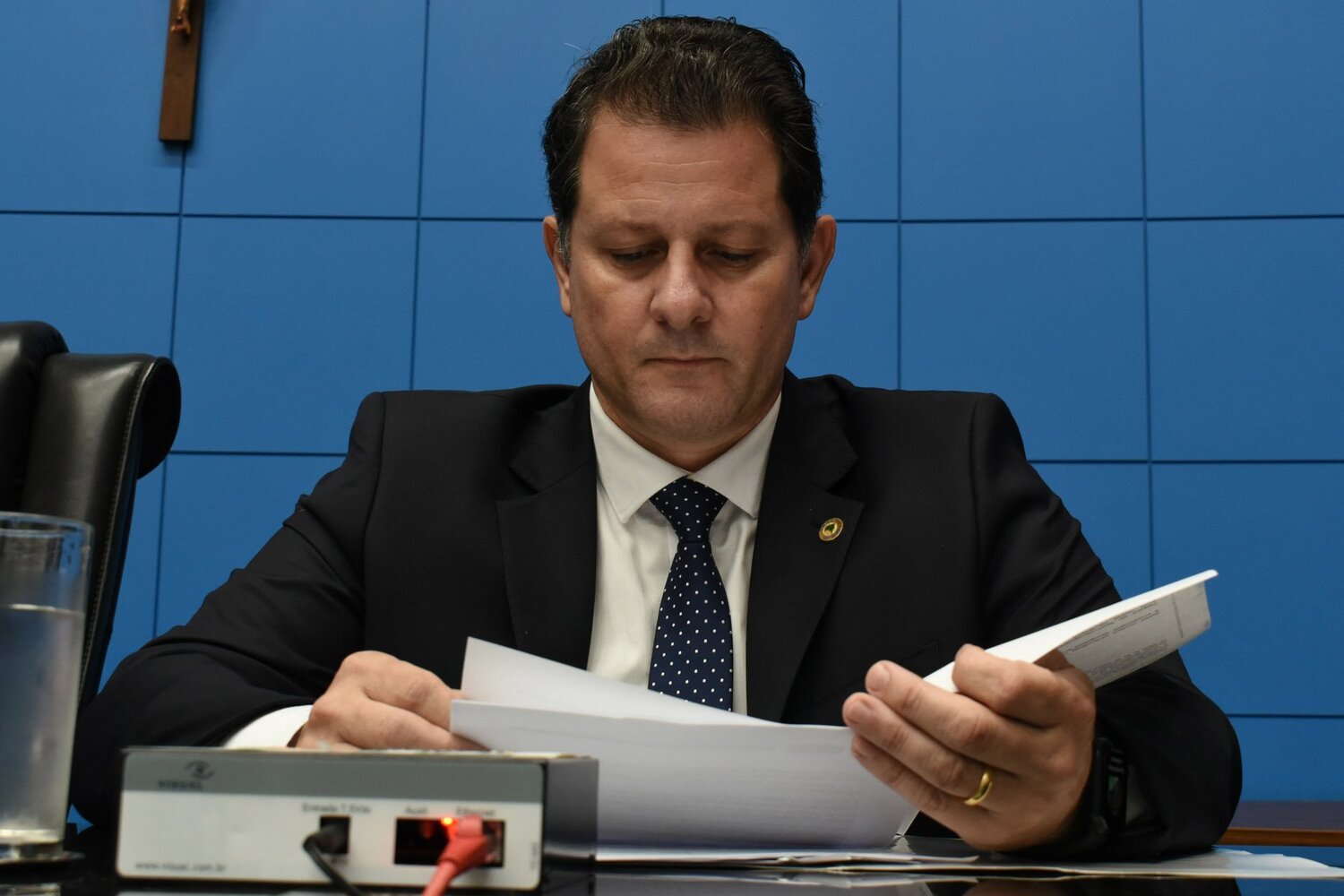 Deputado Renato Câmara é o autor da lei que cria a campanha (Foto: Luciana Nassar)