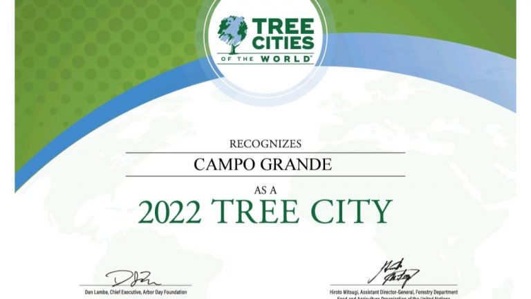 Título é concedido anualmente pela Arbor Day Foundation e pela Organização das Nações Unidas para a Alimentação e a Agricultura (FAO/ONU)
