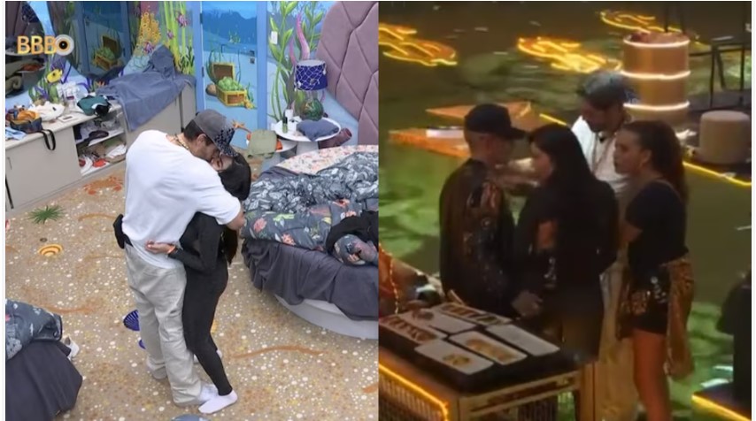 Cara de Sapato e Mc Guimê foram acusados de assédio no BBB 23. 
