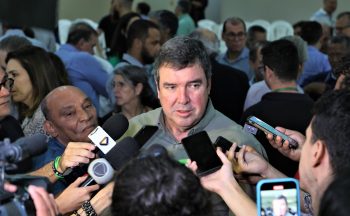 Governador na abertura da Expogrande