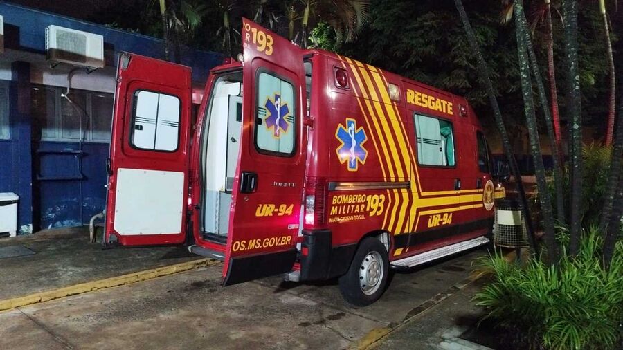 O suspeito ferido foi encaminhado ao Hospital da Vida pelo Corpo de Bombeiros