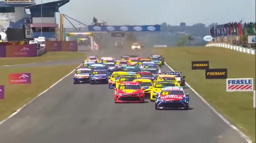 A primeira etapa da Stock Car 2023 foi em Goiânia. 