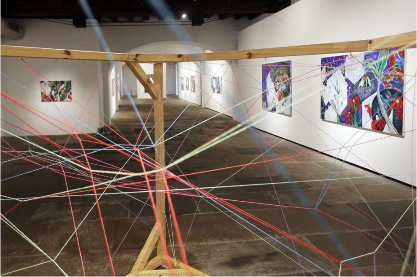 Obra da exposição Metapaisagens, de Luiz Pizarro 