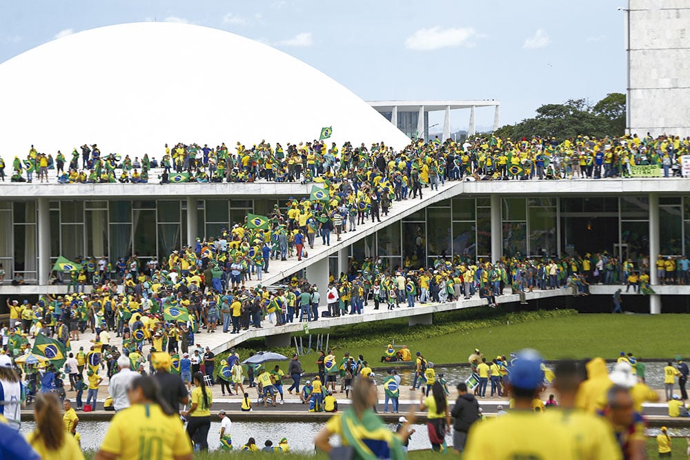 A tentativa de golpe de 8 de janeiro 