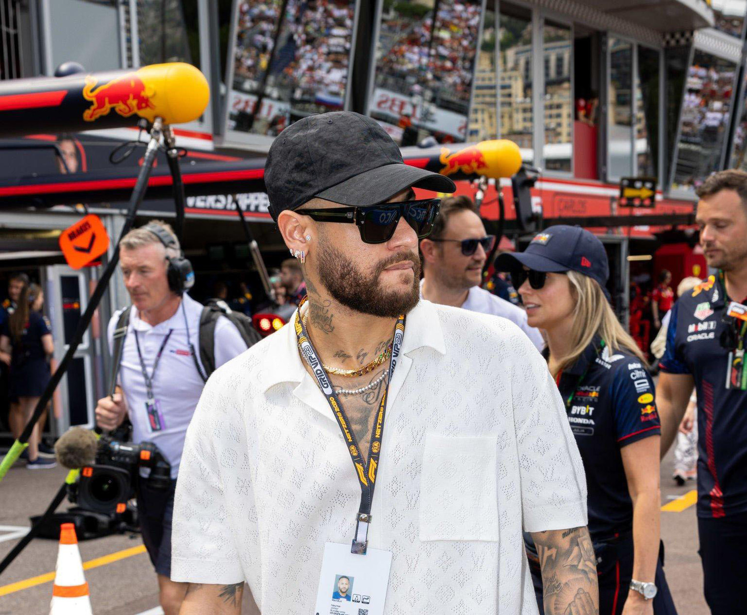  Neymar no GP de Mônaco 