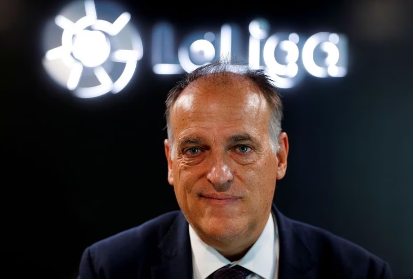Javier Tebas é o presidente da LaLiga, responsável pela organização do Campeonato Espanhol.