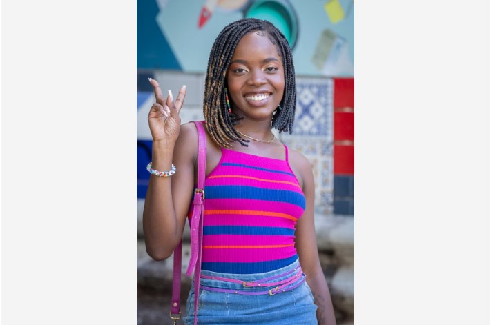 Kate em 'Vai na Fé', Clara Moneke celebra o sucesso da personagem, que 'é a boca do povo', segundo artista. 