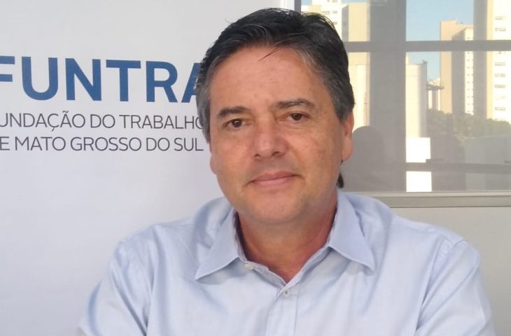 O diretor-presidente da Funtrab, Ademar Silva Júnior