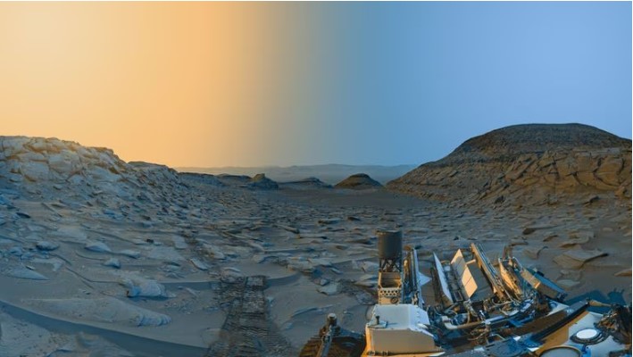Robô Curiosity captura imagens inéditas de Marte 