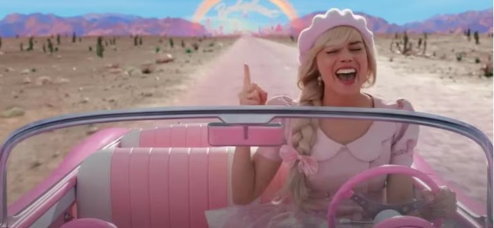 Margot Robbie como Barbie