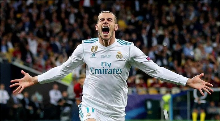 Bale fez parte do histórico trio de ataque BBC e conquistou diversos títulos no Real Madrid. 