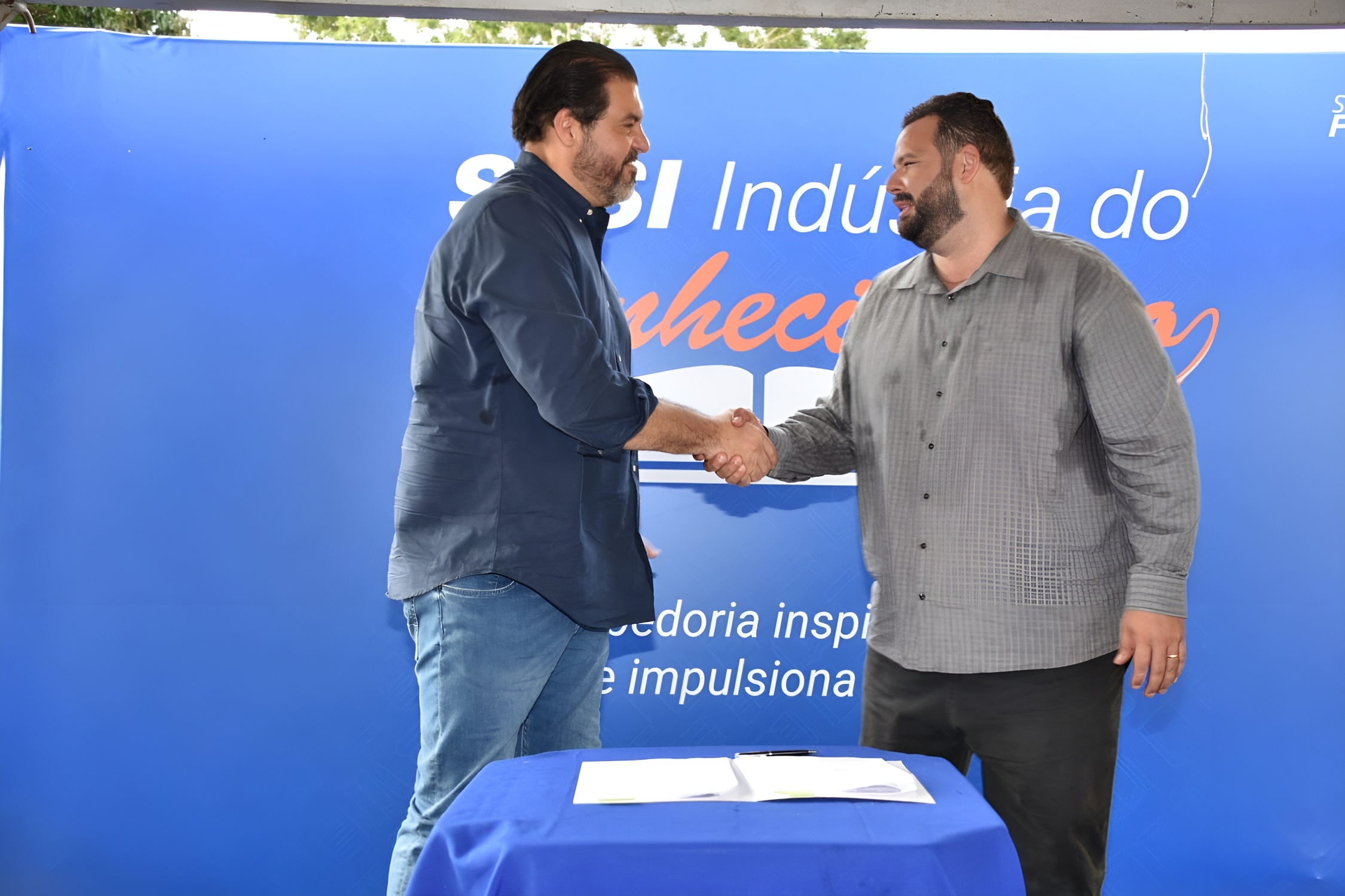 Crosara Júnior, vice-presidente da Fiems, destacou a importância da educação para o desenvolvimento do estado.