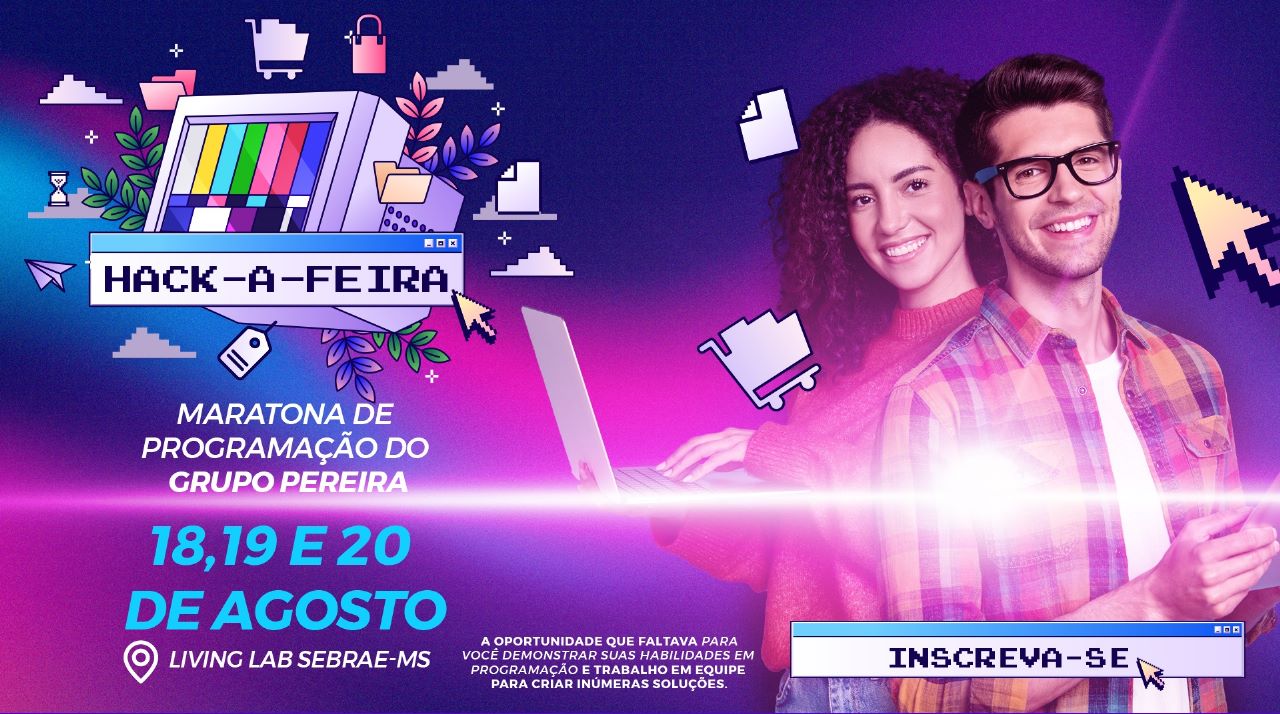  Participe do primeiro hackathon do Grupo Pereira e concorra a prêmios de até R$ 10 mil