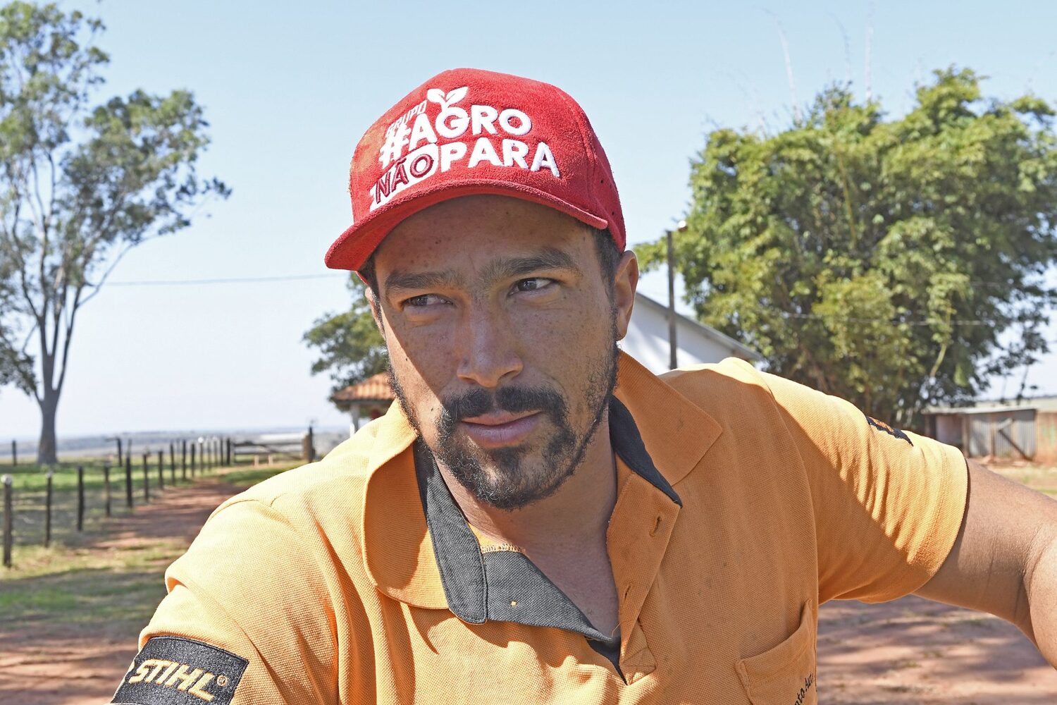 Trabalhador rural Cássio Jones