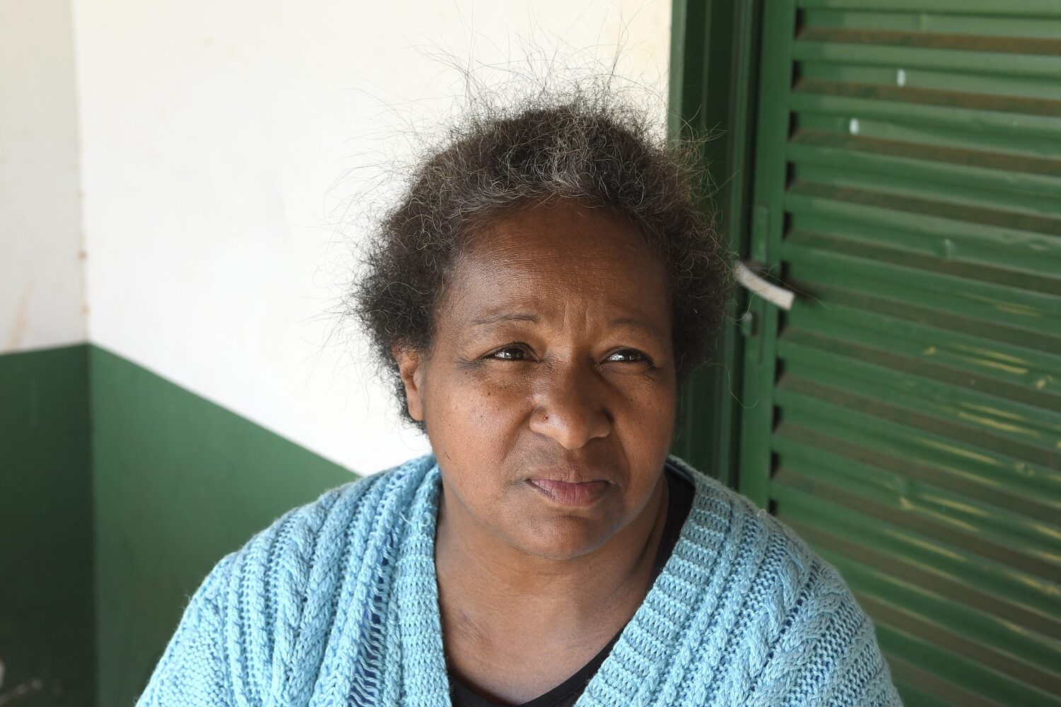 Josefa Alves dos Santos, moradora da região