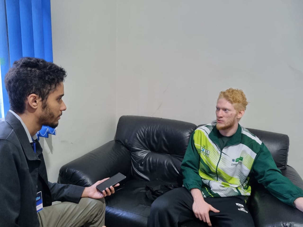 Iury Oliveira entrevistando Luan 