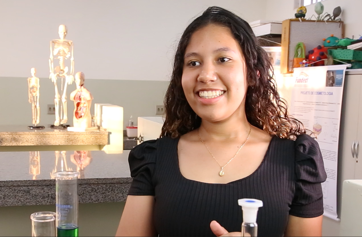 Estudante Laíssa Borges Nunes