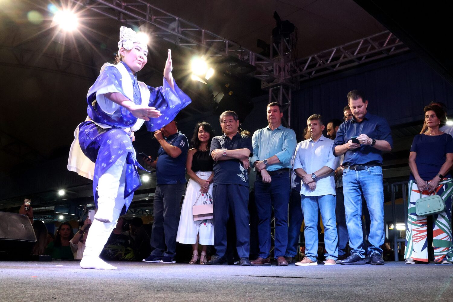 Evento teve apresentações que mostraram um pouco da cultura japonesa 