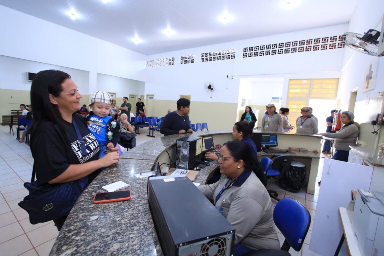 Atendimento a população 