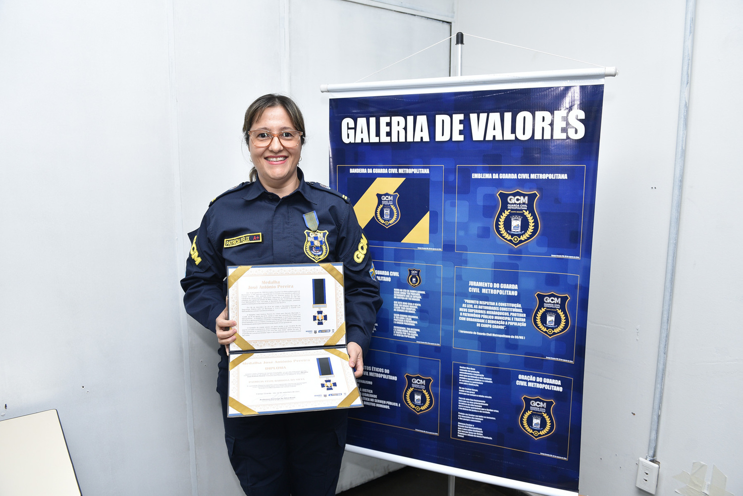 Patrícia Félix Barbosa da Silva, superintendente de administração e finanças da GCM