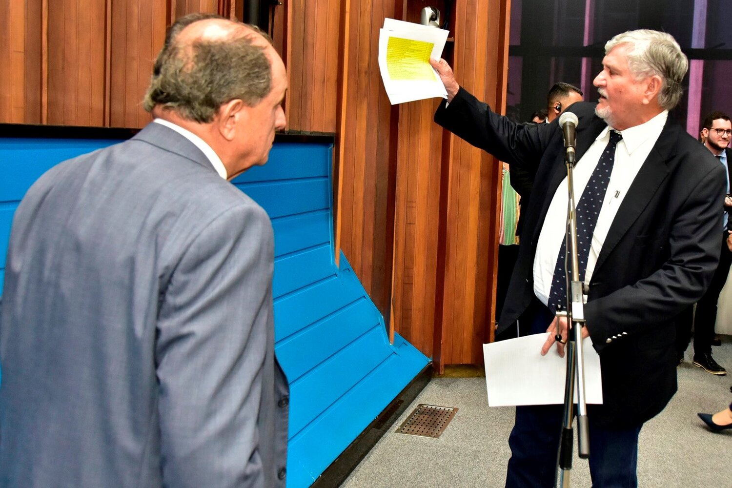 Zé Teixeira e Zeca do PT divergiram em opiniões