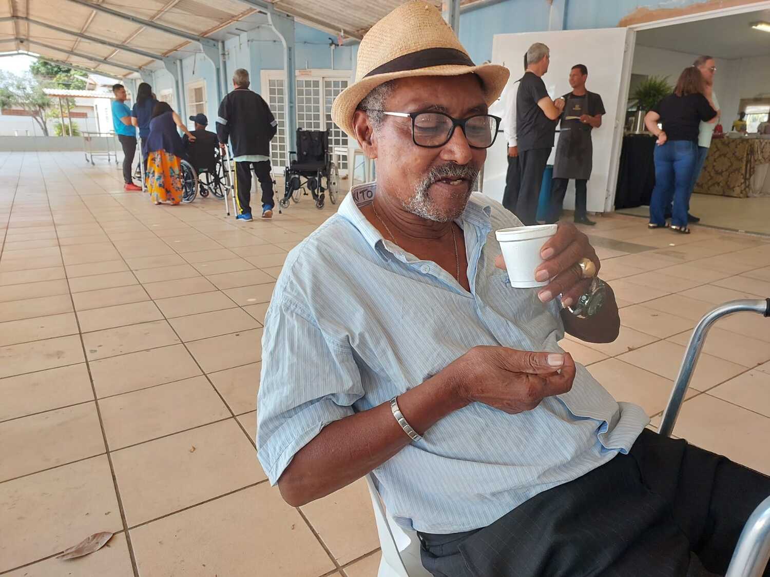 Sebastião de Britto tem 71 anos 