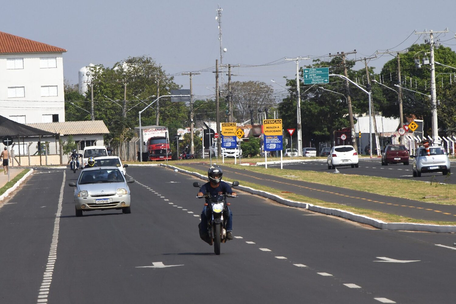 Trânsito ficou mais rápido e tranquilo na região