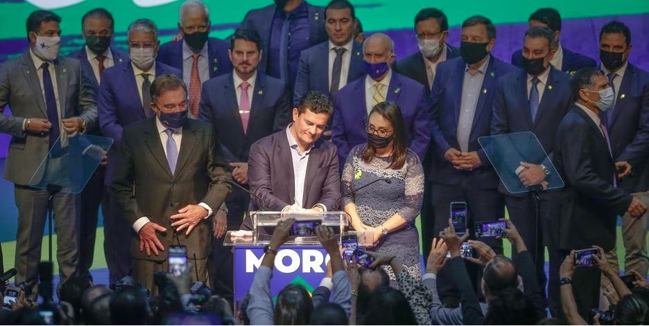 Ato de filiação de Sérgio Moro ao Podemos