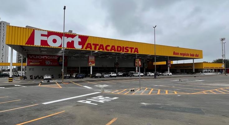 Loja de atacarejo Fort Atacadista, em Santos (SP), primeira do litoral paulista, que começa a funcionar na quarta-feira, 27, onde era loja do Makro