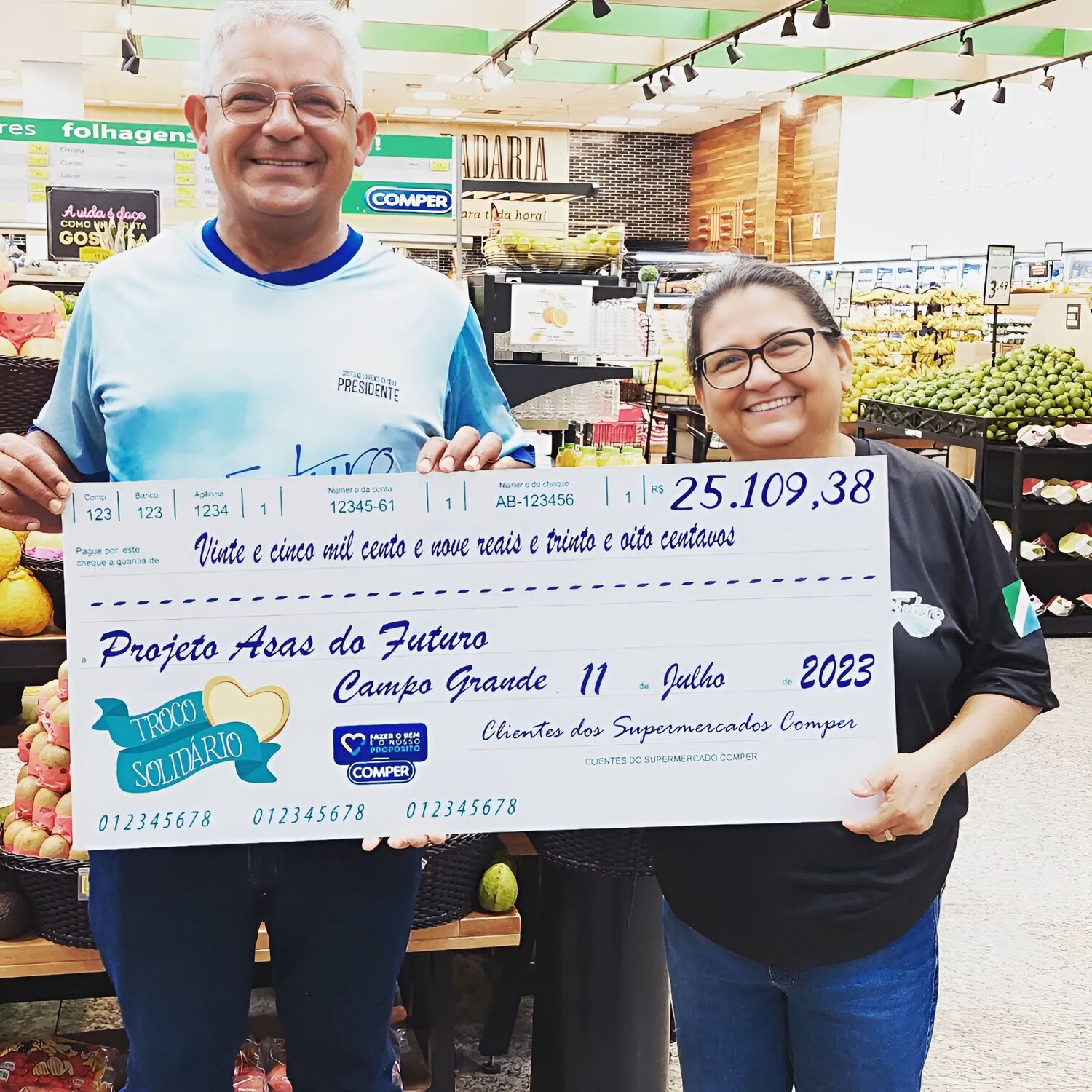 Iniciativa que destina troco de supermercado arrecada mais de R$1,4 milhão em seis meses e muda a vida de projetos sociais pelo país
