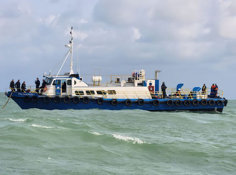Embarcação PALMARES 1, onde droga foi encontrada, tinha como destino a África