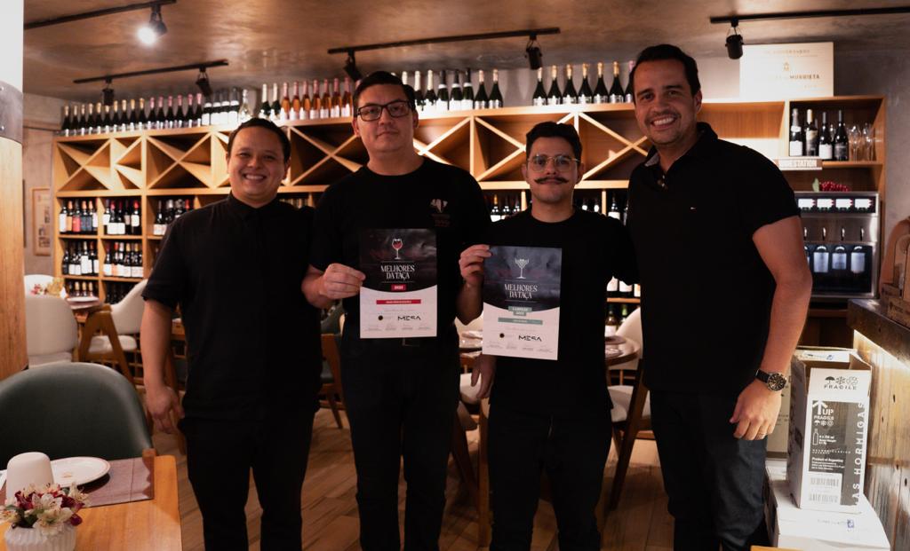 o Território do Vinho participou na categoria Grande Excelência, onde as cartas devem ter mais de 100 rótulos.