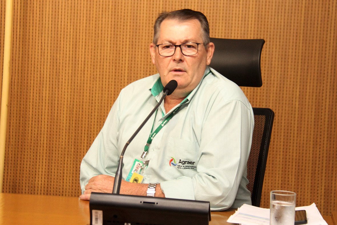 Washington Willeman, diretor da Agraer, apresentou dados da entidade