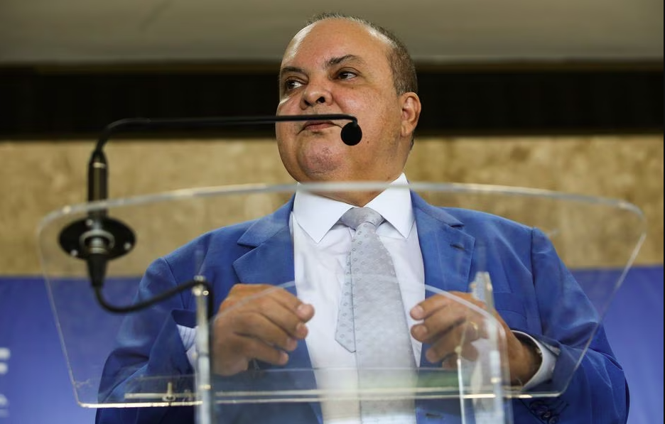 O governador do DF, Ibaneis Rocha (MDB).