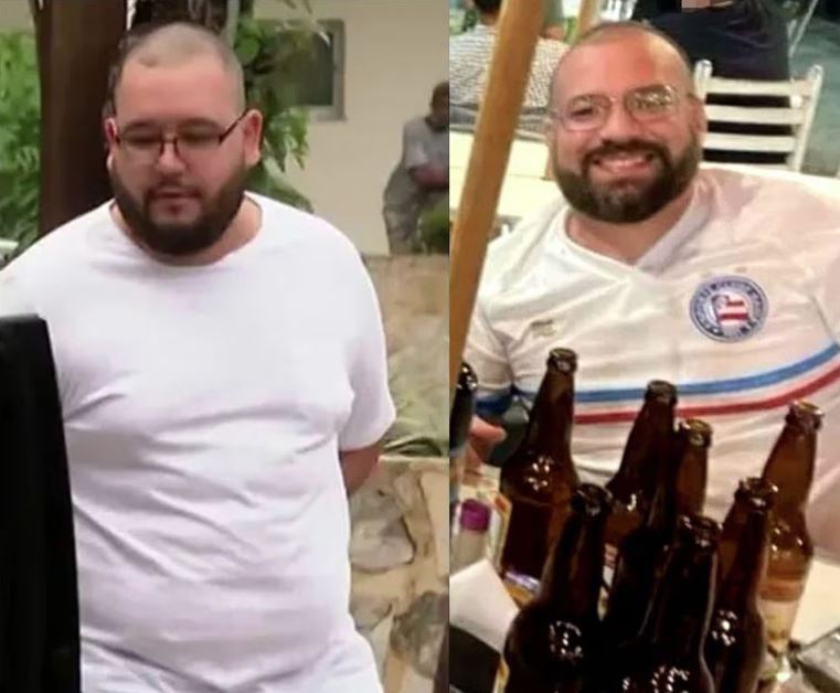 Filho de miliciano, Taillon (à esquerda) seria o alvo e teria sido confundido com o medico Perseu (à direita)