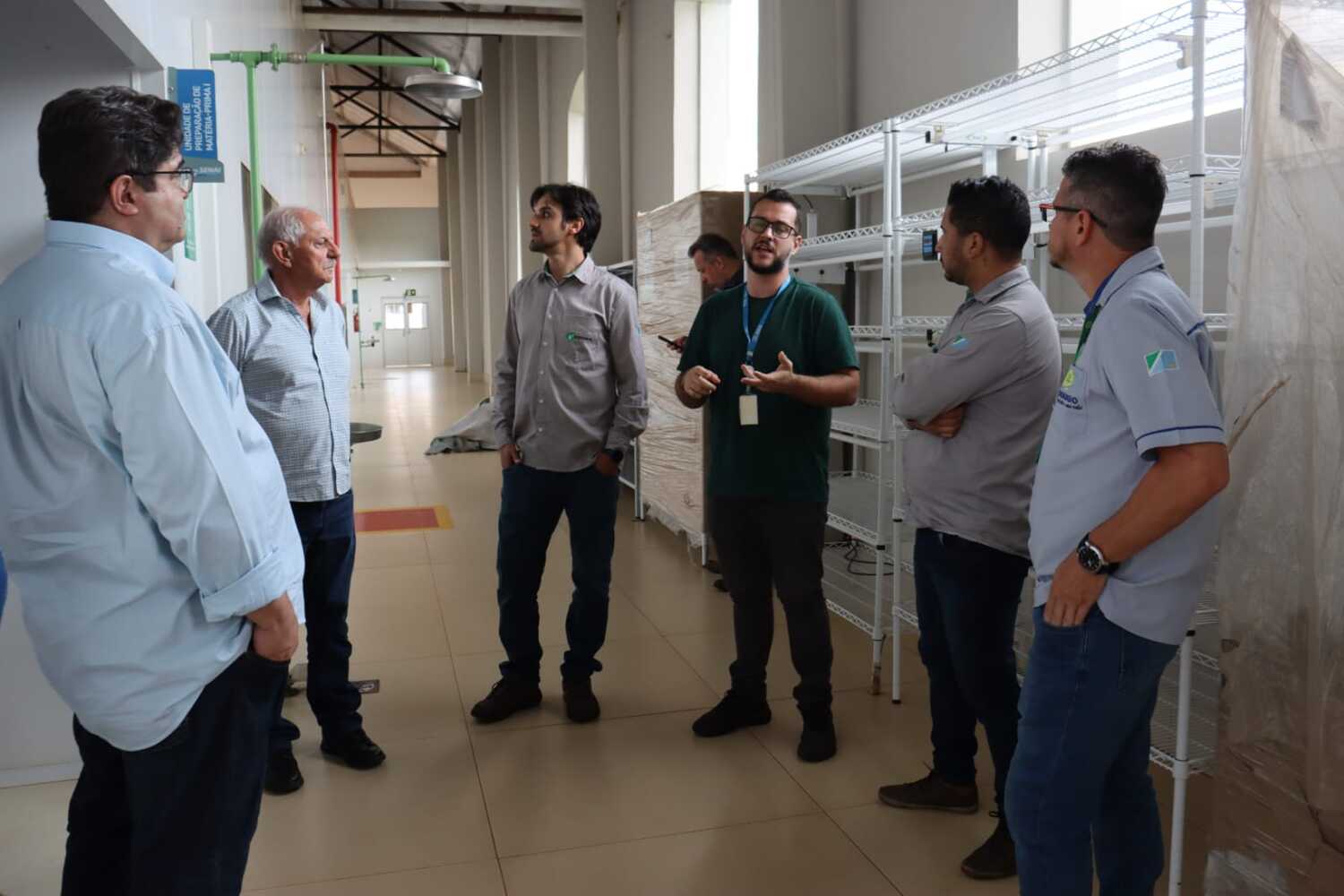 O encontro foi realizado no ISI Biomassa (Instituto Senai de Inovação em Biomassa), em Três Lagoas