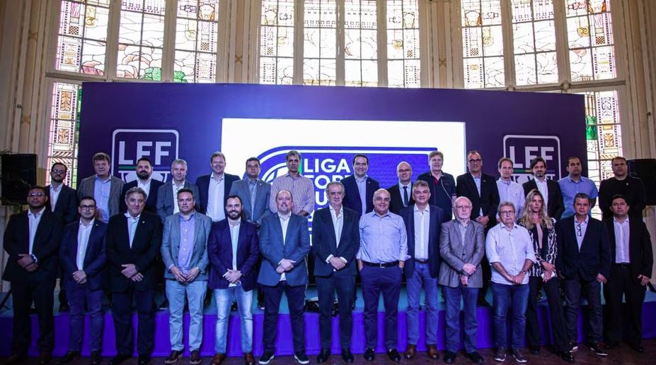 A Liga Forte Futebol (LFF) é composta por mais clubes e defende uma divisão mais igualitária do faturamento com o Brasileirão. Foto: Divulgação/Liga Forte Futebol