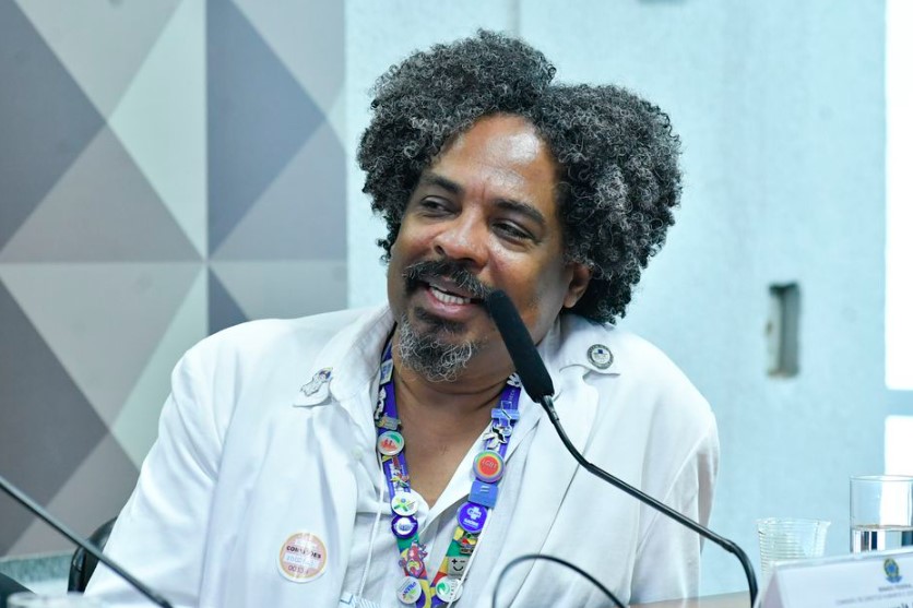 O ex-diretor de Prevenção e Promoção da Saúde do Ministério da Saúde, Andrey Roosewelt Chagas Lemos, que foi demitido após o episódio 