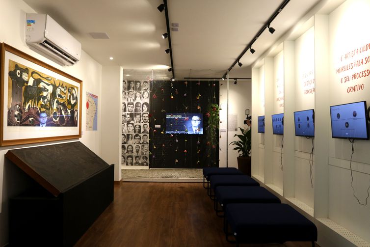 Exposição Justiça de Transição não é Transação: a Brutalidade e o Jardim, no Memorial do MPF.
