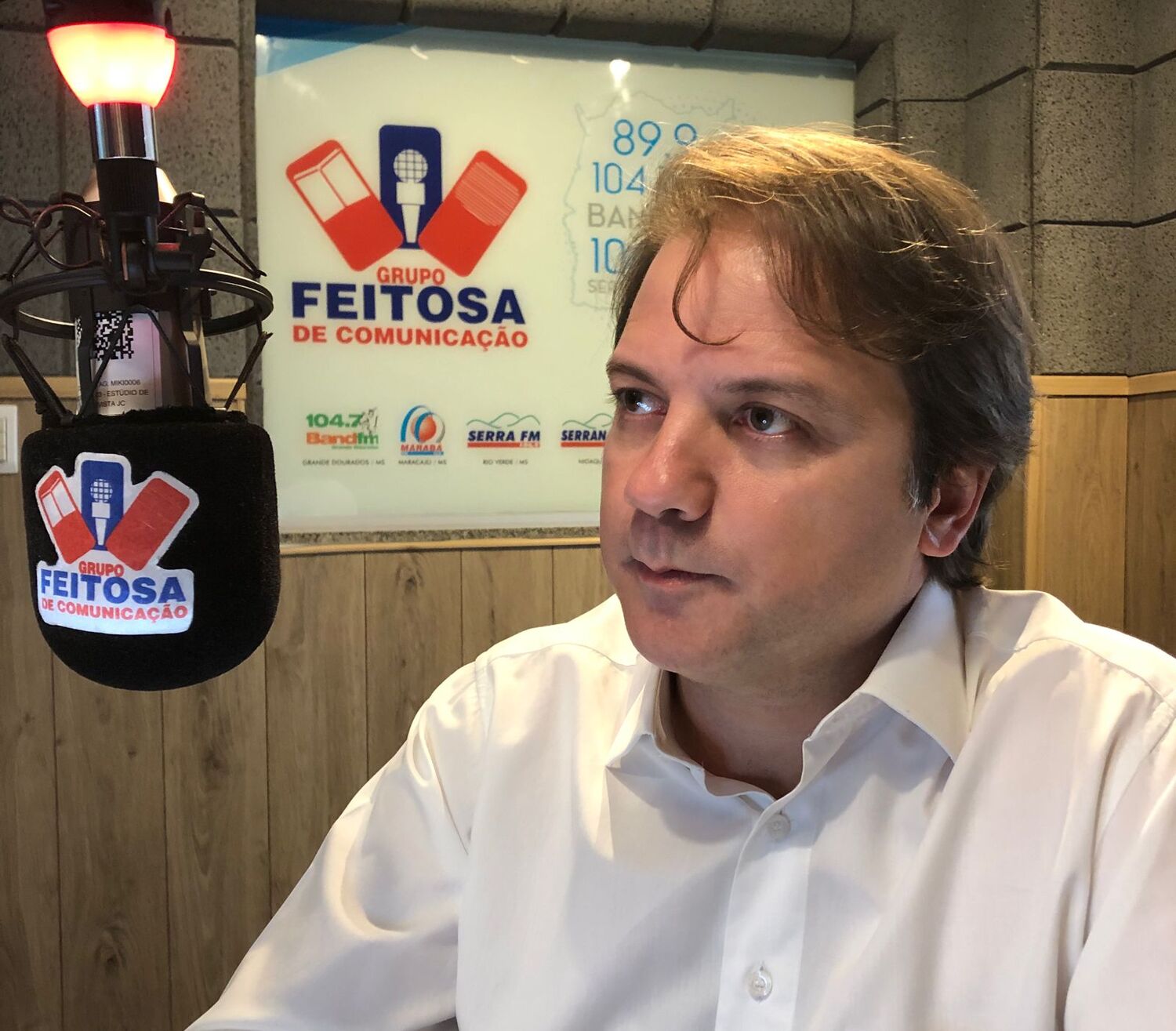 Giro Estadual de Notícias recebeu nesta quinta-feira (5), o diretor-superintendente do Sebrae/MS, Cláudio Mendonça