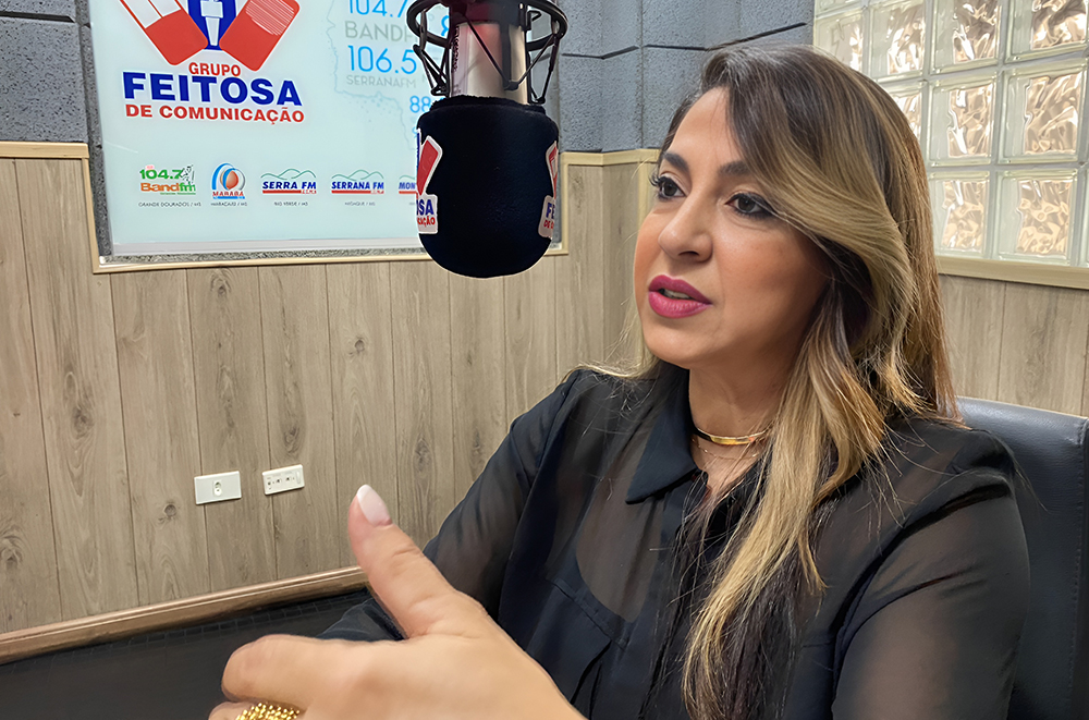 Inês Santiago, presidente da FCDL/MS