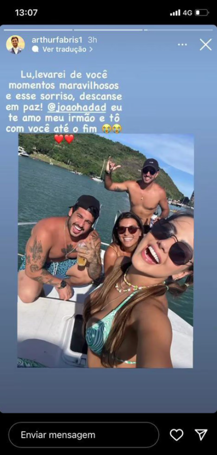 Amigos de Luana Andrade lamentam morte de influenciadora